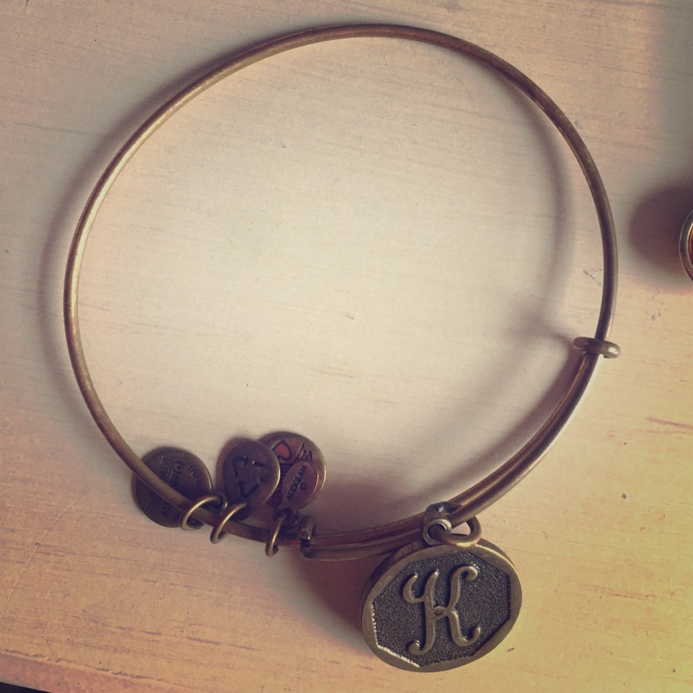 Alex & Ani “K” bracelet
